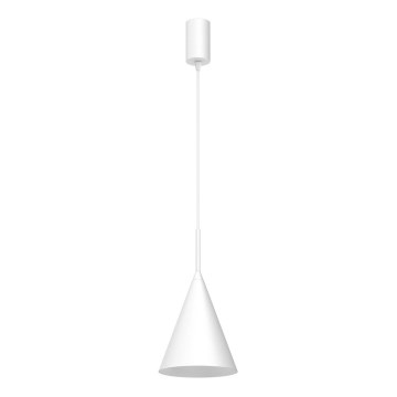 Suspension sur câble CAPITAL 1x GX53/15W/230V, Ø 17 cm, blanche