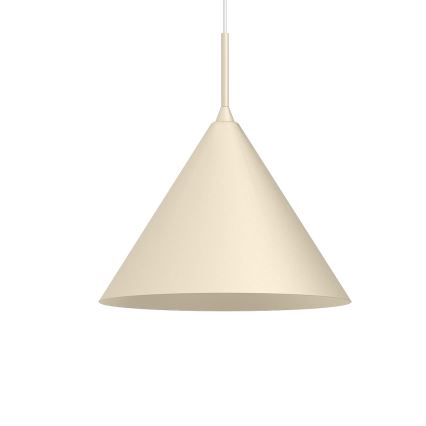 Suspension sur câble CAPITAL 1xGX53/15W/230V Ø 32 cm crème