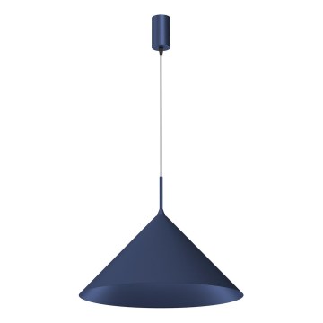 Suspension sur câble CAPITAL 1xGX53/15W/230V Ø 46 cm bleu