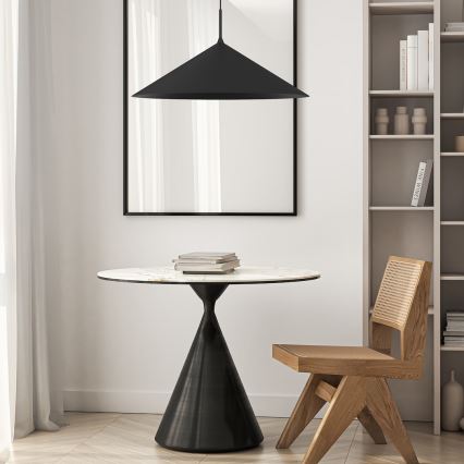 Suspension sur câble CAPITAL 1xGX53/15W/230V, Ø 60 cm, noire