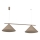 Suspension sur câble CAPITAL 2xGX53/15W/230V beige