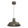 Suspension sur câble CLASS 1xE27/15W/230V bronze