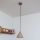 Suspension sur câble ETNA II, 1x E27, 15 W, 230 V, Ø 18,5 cm, beige