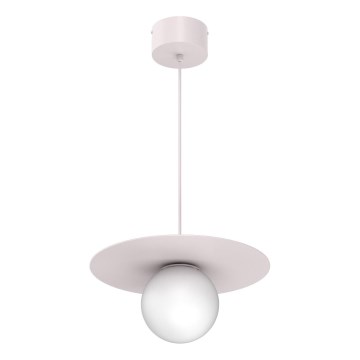 Suspension sur câble FLAT 1xE27/15W/230V crème