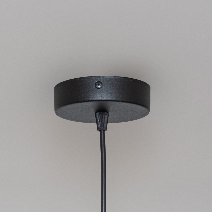 Suspension sur câble GAMBIT 1xGU10/10W/230V noire