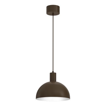 Suspension sur câble HANDA 1xE27/15W/230V marron