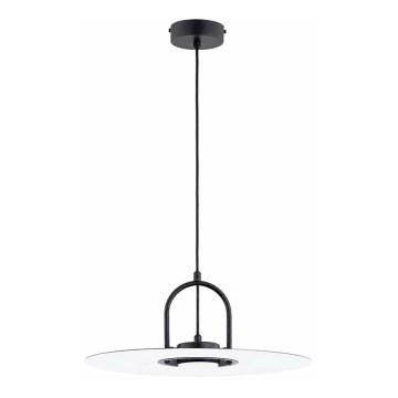 Suspension sur câble HATTORI 1xGX53/15W/230V noire
