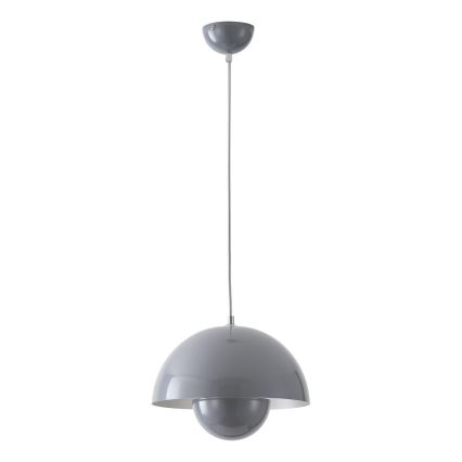 Suspension sur câble JARDEN 1xE27/15W/230V gris