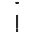 Suspension sur câble JOKER 1xGU10/25W/230V noir/chrome brillant