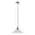 Suspension sur câble JULL 1xE27/15W/230V chrome brillant/transparent