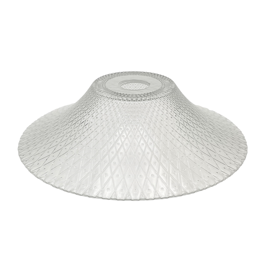 Suspension sur câble JULL 1xE27/15W/230V chrome brillant/transparent