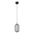 Suspension sur câble LED BONNIE LED/10W/230V 3000K noir