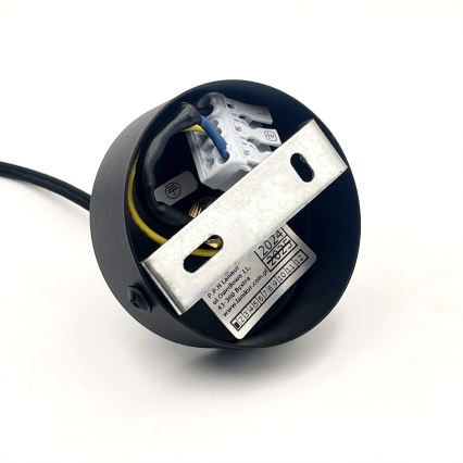 Suspension sur câble MARKUS 1xE27/15W/230V noir/chêne