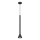 Suspension sur câble MAZZO 1xGU10/8W/230V noire
