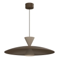 Suspension sur câble MISTIC 1xGX53/15W/230V marron