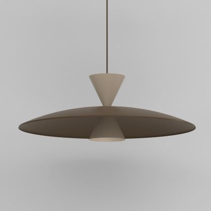 Suspension sur câble MISTIC 1xGX53/15W/230V marron