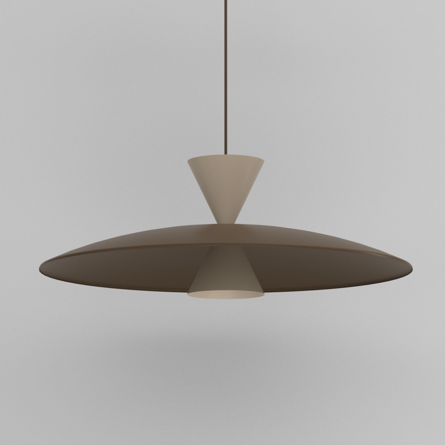 Suspension sur câble MISTIC 1xGX53/15W/230V marron
