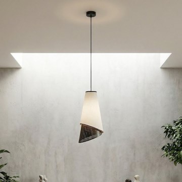 Suspension sur câble MODA 1xE27/15W/230V gris/noir
