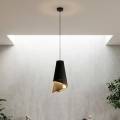 Suspension sur câble MODA 1xE27/15W/230V noir/doré