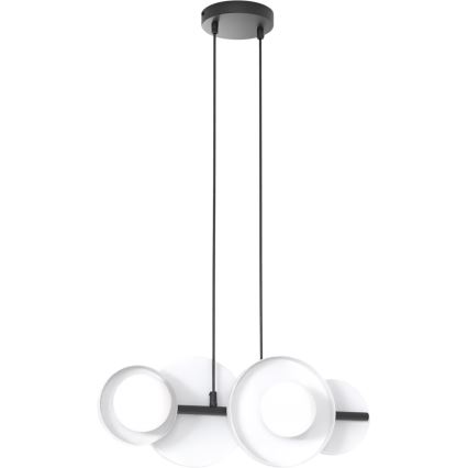 Suspension sur câble MODEL 4xG9/8W/230V blanche