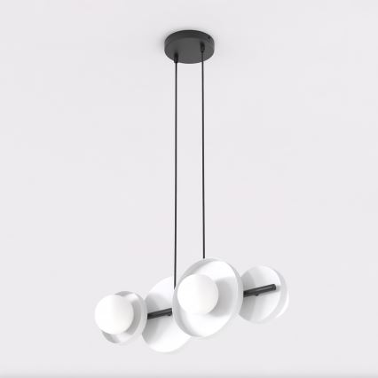 Suspension sur câble MODEL 4xG9/8W/230V blanche