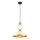 Suspension sur câble MONZA 1xE27/40W/230V, diamètre 30 cm, crème/bronze