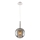 Suspension sur câble MUSCAT 1xE14/40W/230V, finition fumée