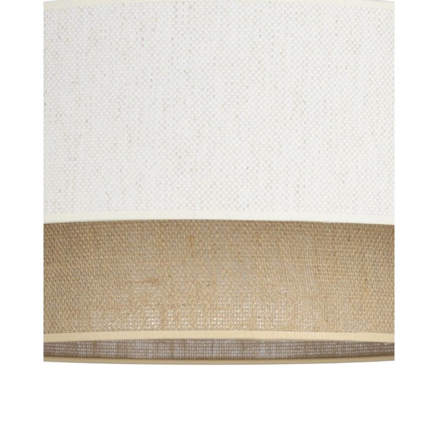 Suspension sur câble NATIA 1xE27/60W/230V blanc/marron