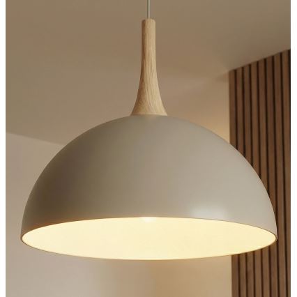 Suspension sur câble NAUTICA 1x douille GX53/12W/230V, beige