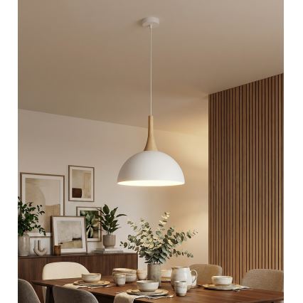 Suspension sur câble NAUTICA 1xGX53/12W/230V blanche