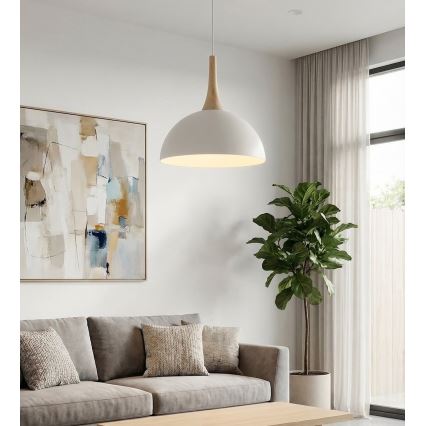 Suspension sur câble NAUTICA 1xGX53/12W/230V blanche