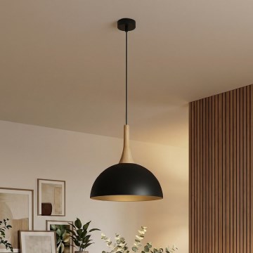 Suspension sur câble NAUTICA 1xGX53/12W/230V, noir