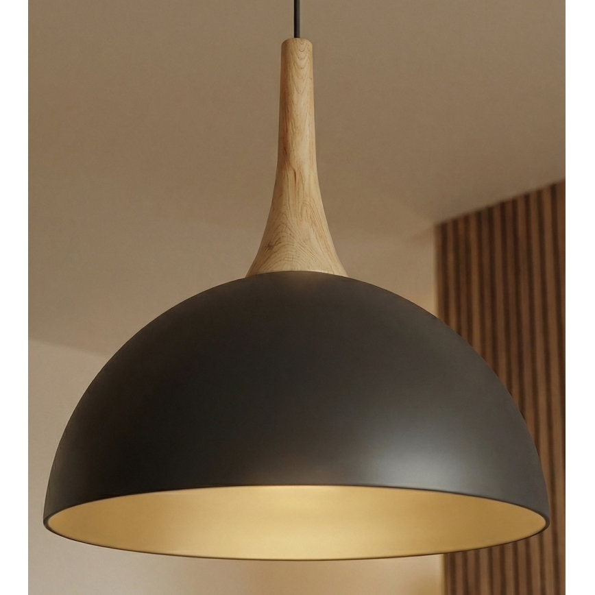 Suspension sur câble NAUTICA 1xGX53/12W/230V, noir