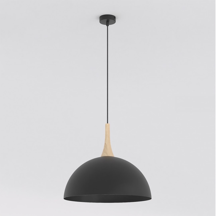 Suspension sur câble NAUTICA 1xGX53/12W/230V noire