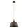 Suspension sur câble NEOMI 1xE27/15W/230V, marron