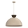 Suspension sur câble NEVIS 1xE27/15W/230V Ø 50 cm beige