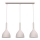 Suspension sur câble NOAK 3xE27/15W/230V crème