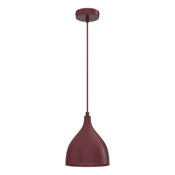Suspension sur câble NOAK CLASSIC 1xE27/15W/230V bordeaux