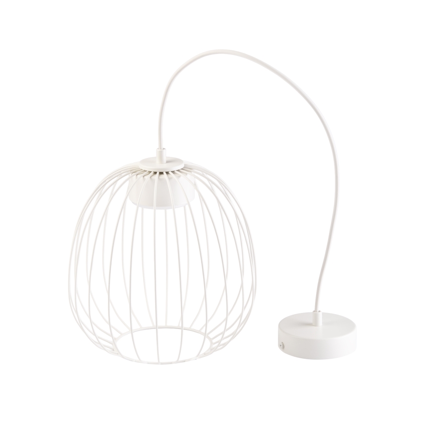 Suspension sur câble OVELLA 1xGX53/10W/230V Ø 25 cm crème