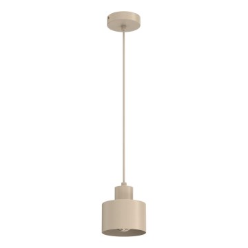 Suspension sur câble PARKLA 1xE27/15W/230V beige