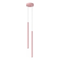 Suspension sur câble PASTELO 2xG9/8W/230V rose