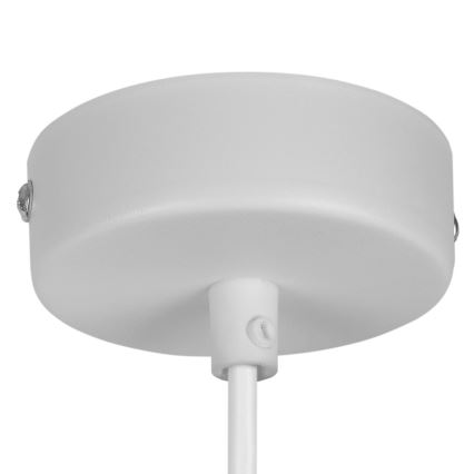 Suspension sur câble PIATTO 1xGX53/15W/230V Ø 55 cm blanche