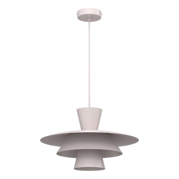 Suspension sur câble PLATO 1xE27/15W/230V crème