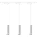 Suspension sur câble pour système de rail PIPE 3xGU10/10W/230V, blanche