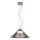 Suspension sur câble PRESTO 1xGX53/10W/230V Ø 34 cm doré/gris fumé