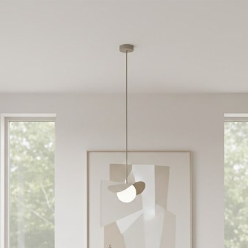 Suspension sur câble RITUAL 1xG9/8W/230V beige