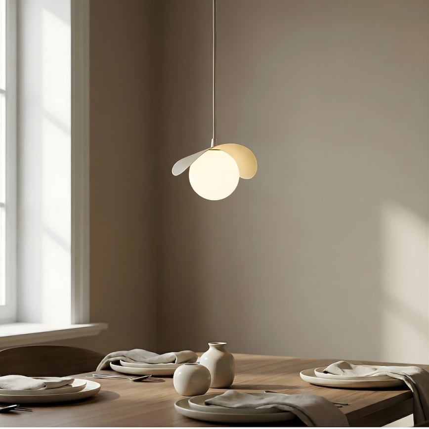 Suspension sur câble RITUAL 1xG9/8W/230V beige