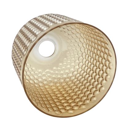 Suspension sur câble ROCCO 1xE27/15W/230V doré / beige fumé