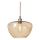 Suspension sur câble SEVENTIES E27/60W/230V fumé/marron