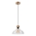 Suspension sur câble SINGLE 1xE27/60W/230V Ø 28 cm chêne
